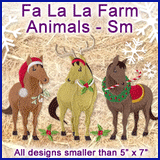 A Fa La La Farm Animals Design Pack