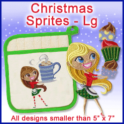 A Christmas Sprites Design Pack