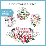 A Christmas in a Stitch Design Pack