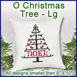 A O Christmas Tree Design Pack