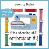 A Sewing Rules Design Pack