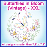 A Butterflies in Bloom (Vintage) Design Pack
