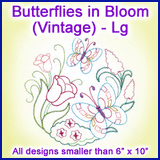 A Butterflies in Bloom (Vintage) Design Pack