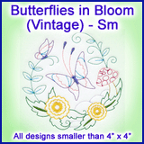 A Butterflies in Bloom (Vintage) Design Pack