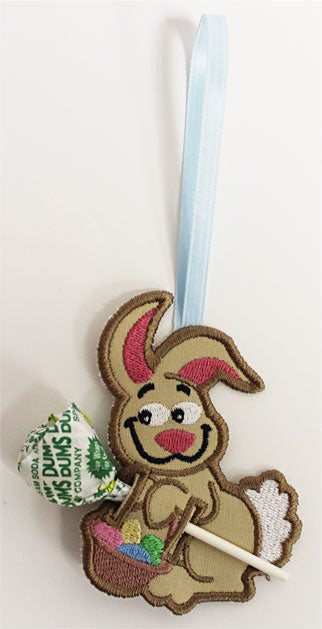 Easter Bunny Lollipop Holder (In-the-Hoop)
