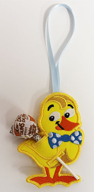 Duckling Lollipop Holder (In-the-Hoop)