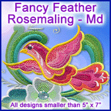 A Fancy Feather Rosemaling Design Pack