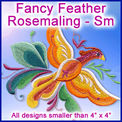 A Fancy Feather Rosemaling Design Pack