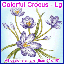 A Colorful Crocus Design Pack