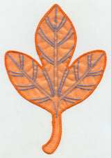 Sassafras Leaf (In-the-Hoop)