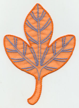 Sassafras Leaf (In-the-Hoop)