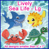 A Lively Sea Life Design Pack