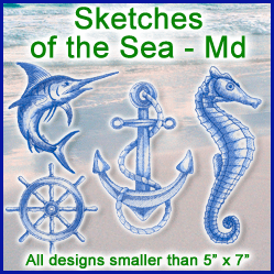 A Sketches of the Sea Design Pack