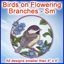 A Birds on Flowering Branches Design Pack