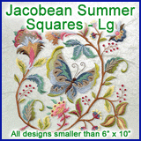 A Jacobean Summer Squares Design Pack