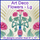A Art Deco Flowers Design Pack