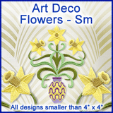 A Art Deco Flowers Design Pack