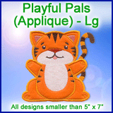 A Playful Pals (Applique) Design Pack