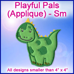 A Playful Pals (Applique) Design Pack