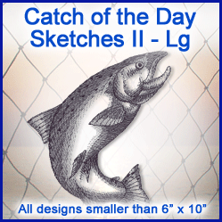 A Catch of the Day Sketches II Design Pack