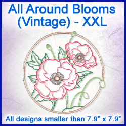 A All Around Blooms (Vintage) Design Pack