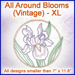 A All Around Blooms (Vintage) Design Pack
