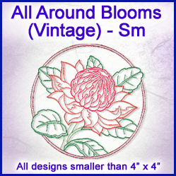 A All Around Blooms (Vintage) Design Pack