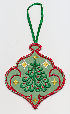 Filigree Christmas Tree Ornament 2 (In-the-Hoop)