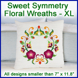 A Sweet Symmetry Floral Wreaths Design Pack