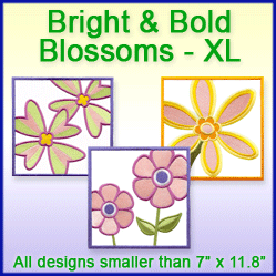A Bright & Bold Blossoms Design Pack