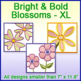 A Bright & Bold Blossoms Design Pack
