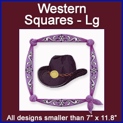 A Western Squares Design Pack