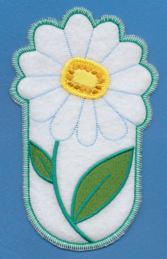 Daisy Silverware Holder (In-the-Hoop)