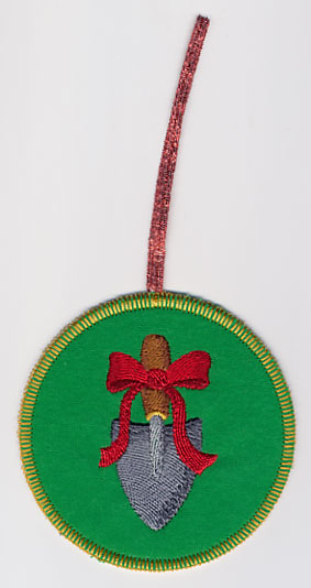 Plant a Little Christmas - Trowel Ornament (In-the-Hoop)