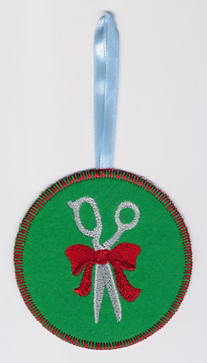 Craft a Little Christmas - Scissors Ornament (In-the-Hoop)