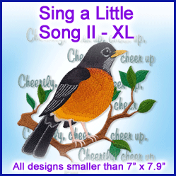 A Sing a Little Song II Design Pack