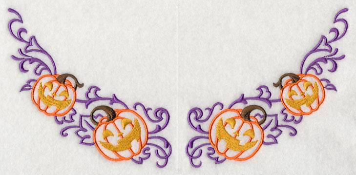 Jack-o-Lantern Neckline (Crewneck) (Split)