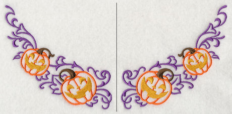 Jack-o-Lantern Neckline (Crewneck) (Split)