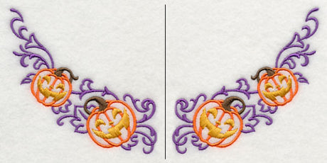 Jack-o-Lantern Neckline (Crewneck) (Split)