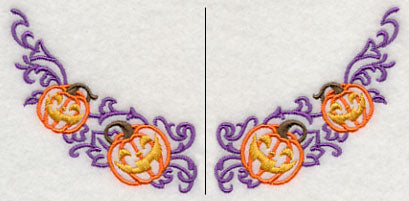 Jack-o-Lantern Neckline (Crewneck) (Split)