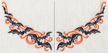 Soaring Bat Neckline (Crewneck) (Split)