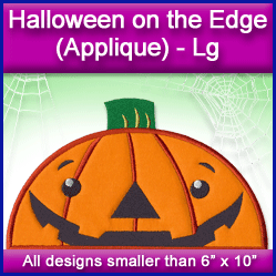 A Halloween on the Edge (Applique) Design Pack