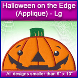 A Halloween on the Edge (Applique) Design Pack