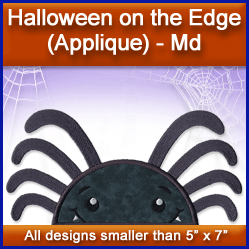 A Halloween on the Edge (Applique) Design Pack
