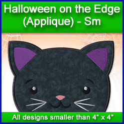 A Halloween on the Edge (Applique) Design Pack
