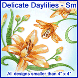 A Delicate Daylilies Design Pack