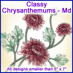 A Classy Chrysanthemums Design Pack