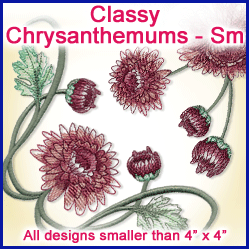 A Classy Chrysanthemums Design Pack