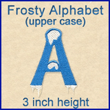 A Frosty Alphabet Design Pack