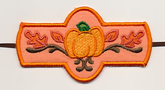 Happy Thanksgiving Napkin Ring (In-the-Hoop)